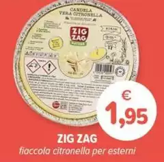 Zig Zag - Fiaccola Citronella Per Esterni