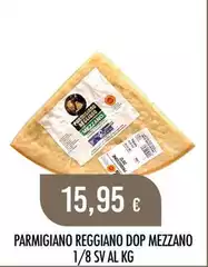 Mezzano - Parmigiano Reggiano DOP 1/8 Sv