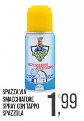 Spazza Via - Smacchiatore Spray Con Tappo Spazzola
