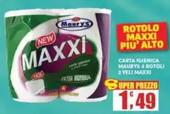 Piu - Carta Igienica Rotoli