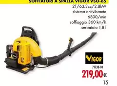 Vigor - Soffiatori A Spalla VSO-65