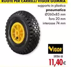 Vigor - Ruote Per Carrelli Gomma