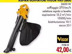 Vigor - Aspira-Soffiatori VAS-2600