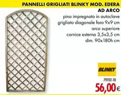 Blinky - Pannelli Grigliati  Mod. Edera 