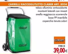 Claber - Carrelli Raccoglitutto Art. 8934