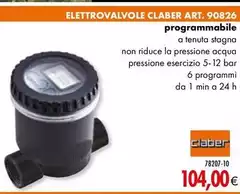Claber - Elettrovalvole  Art. 90826