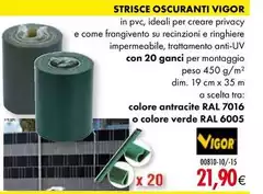 Vigor - Strisce Oscuranti 