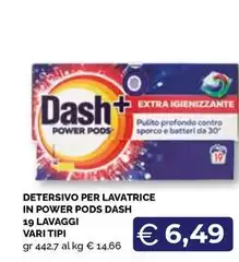 Dash - Detersivo Per Lavatrice In Power Pods