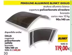 Blinky - Pensiline Alluminio Giglio
