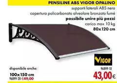 Vigor - Pensiline Abs Opalino