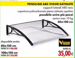 Vigor - Pensiline Abs  Satinate