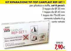 Tip Top - Kit Riparazione Camplast Rep-Set 1 