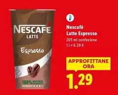 Nescafé - Latte Espresso