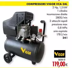 Vigor - Compressori VCA-24L
