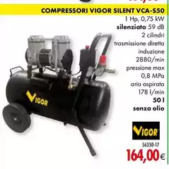 Vigor - Compressori Silent VCA-S50 