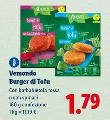 Vemondo - Burger Di Tofu