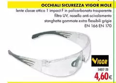 Vigor - Occhiali Sicurezza Mole