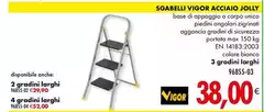 Vigor - Sgabelli Acciaio Jolly