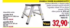 Vigor - Sgabelli Alluminio Kitty