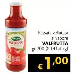 Valfrutta - Passata Vellutata Al Vapore