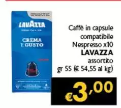 Lavazza - Caffè In Capsule Compatibile Nespresso