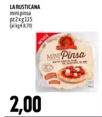 Rusticana - Mini Pinsa