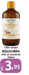 Equilibra - Olio Corpo Di Mandorle