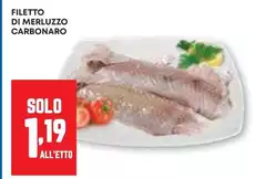 Solo - Filetto Di Merluzzo Carbonaro