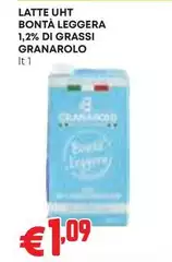 Granarolo - Latte Uht Bontà Leggera