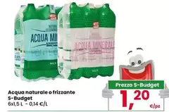 S budget - Acqua Naturale O Frizzante