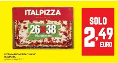 Italpizza - Pizza Margherita "26x38"