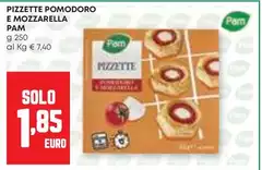 Pam - Pizzette Pomodoro E Mozzarella