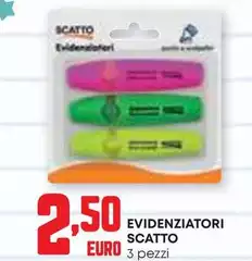 Scatto - Evidenziatori
