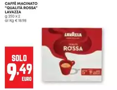 Lavazza - Caffè Macinato "Qualità Rossa"