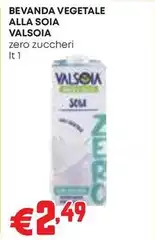 Valsoia - Bevanda Vegetale Alla Soia