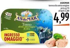 Asdomar - Tonno Olio Extra Vergine