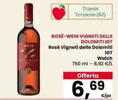 Tramin - Rosè Vigneti Delle Dolomiti IGT