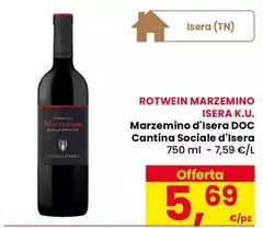 Cantina d'isera - Marzemino D'Isera DOC