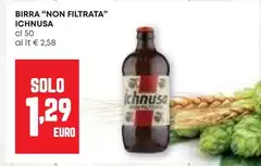 Ichnusa - Birra "non Filtrata"