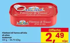 Asdomar - Filettoni Di Tonno All'olio Di Oliva