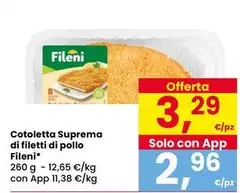 Fileni - Cotoletta Suprema Di Filetti Di Pollo