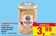 Rizzoli - Filetti Di Tonno In Olio Di Oliva