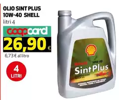 Shell - Olio Sint Plus 10w-40