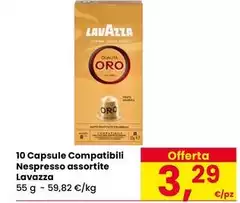 Lavazza - 10 Capsule Compatibili Nespresso Assortite