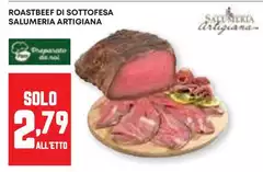 Salumeria italiana - Roastbeef Di Sottofesa