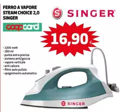 Singer - Ferro A Vapore Steam Choice 2.0