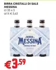 Messina - Birra Cristalli Di Sale