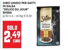 Sheba - Cibo Umido Per Gatti In Salsa "Delice Du Jour"
