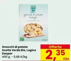 Bio - Gnocchi Di Patate Scelta Verde , Logico