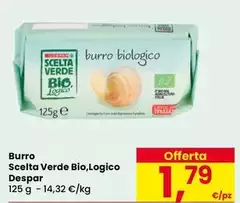 Despar - Burro Scelta Verde Bio,logico